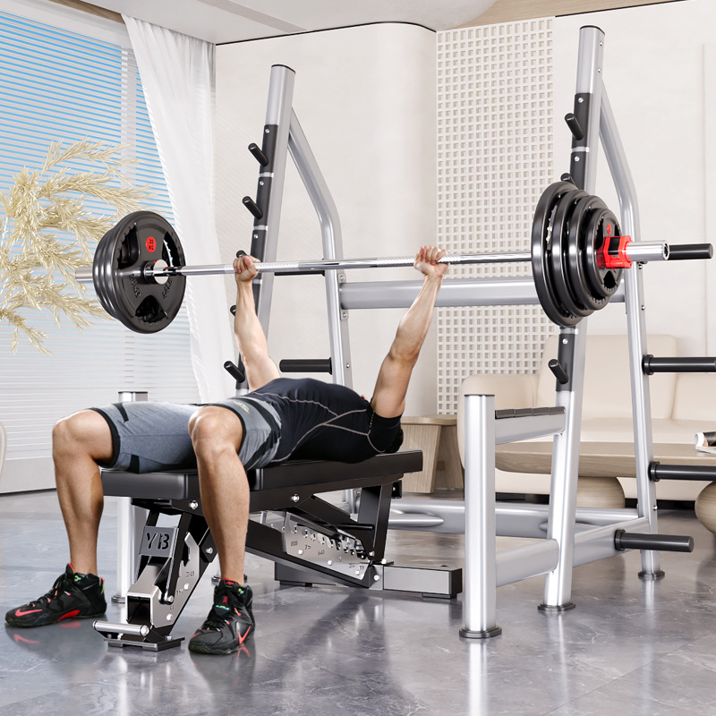 Heavy Equipment Gym - Stojak do przysiadów, klatka siłowa, stojak