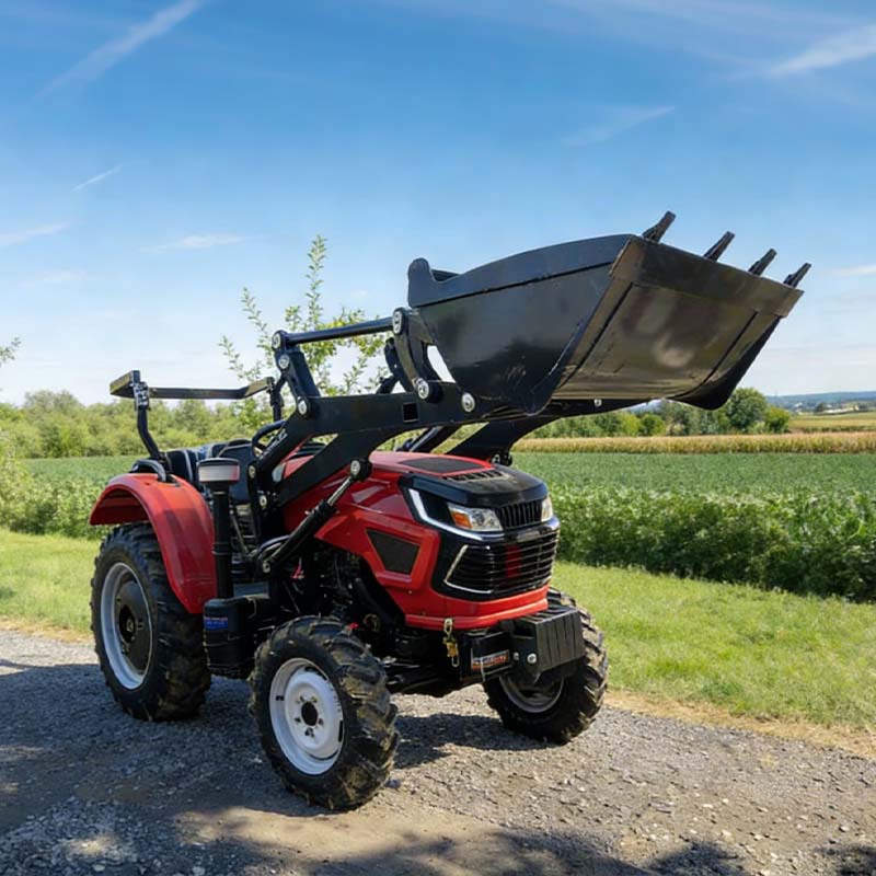 Tractor Backhoe - Mini traktor 50HP 4WD, traktor rolniczy