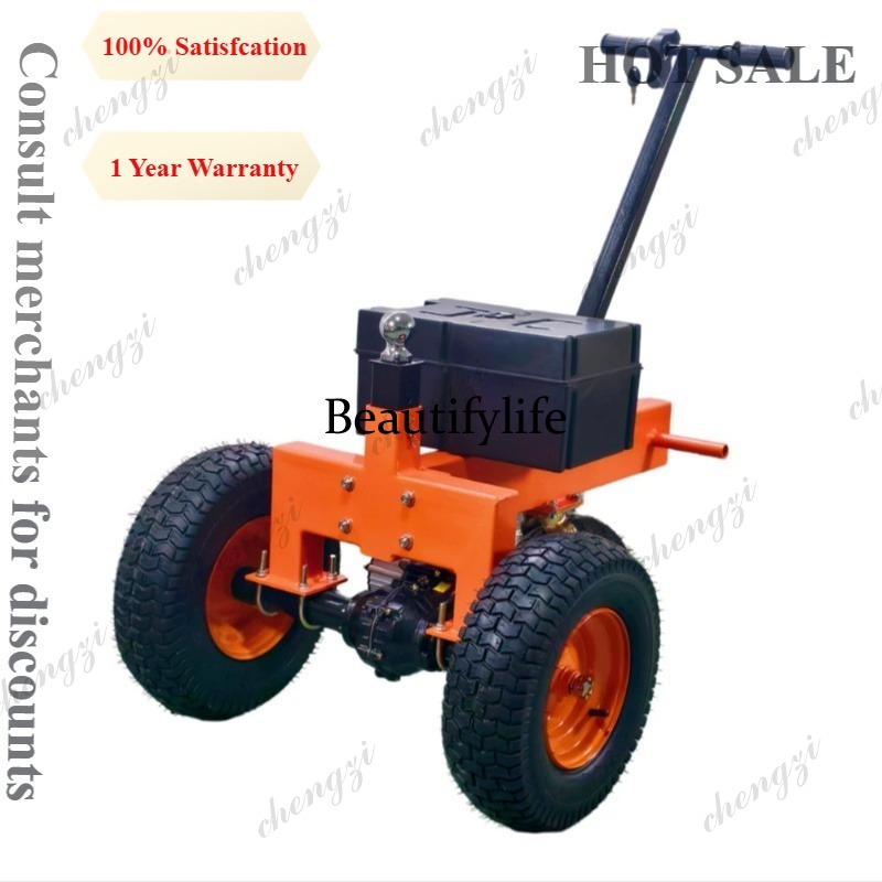 Heavy Equipment Handling - Elektryczny traktor holowniczy M81, podnośnik do