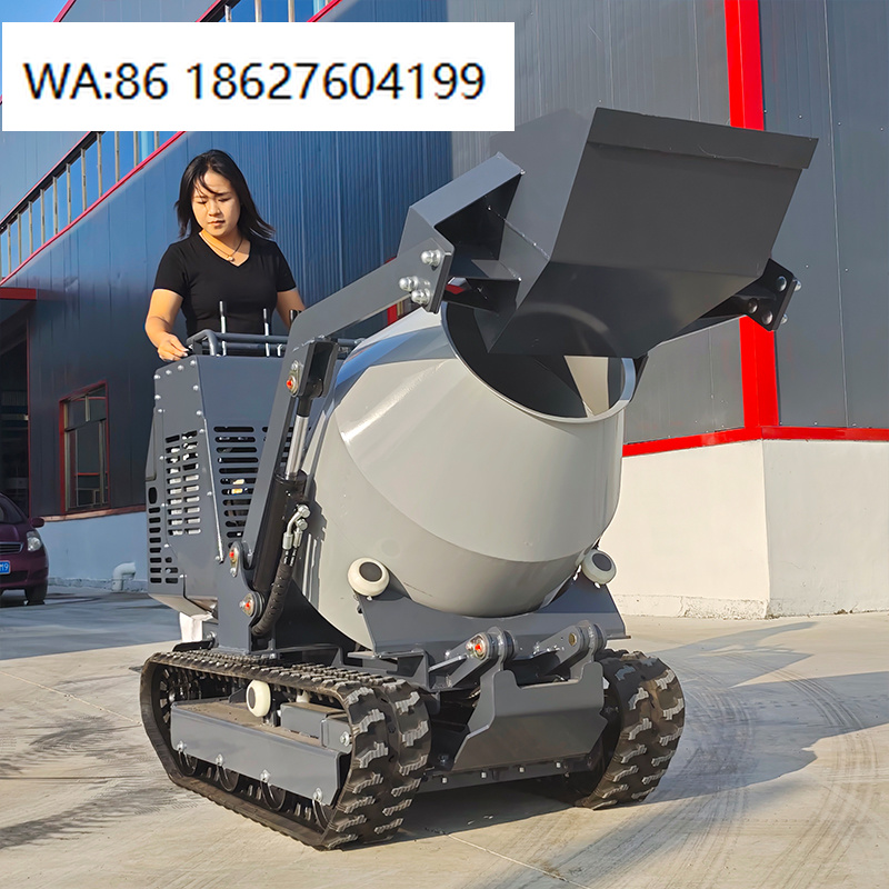 Concrete Mixer Machine - Mieszarka do betonu gąsienicowa o wadze