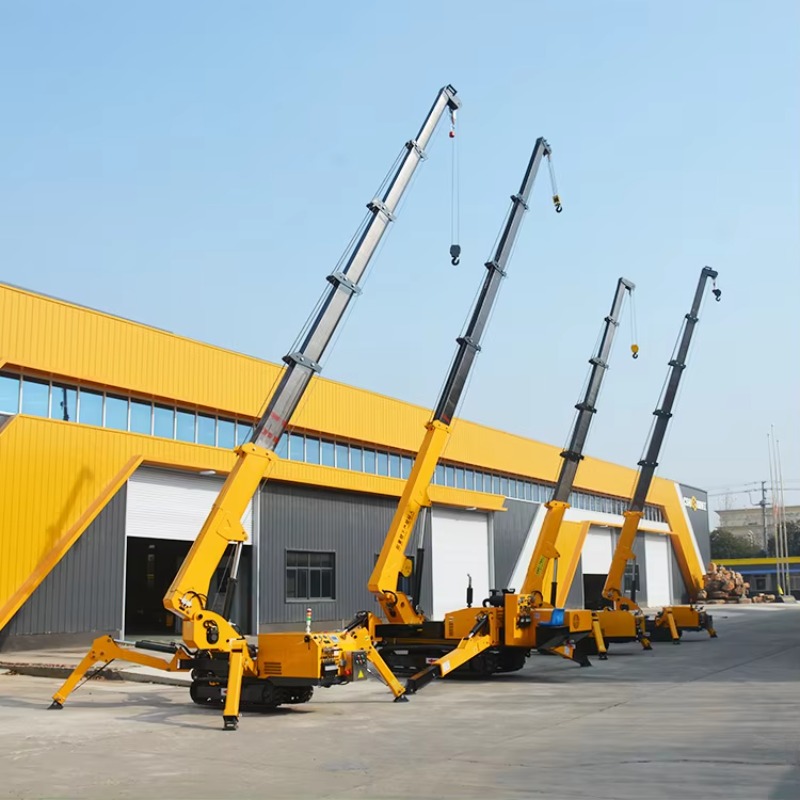 Heavy Equipment Handling - Dźwig pająk hydrauliczny 8T, wytrzymały mini