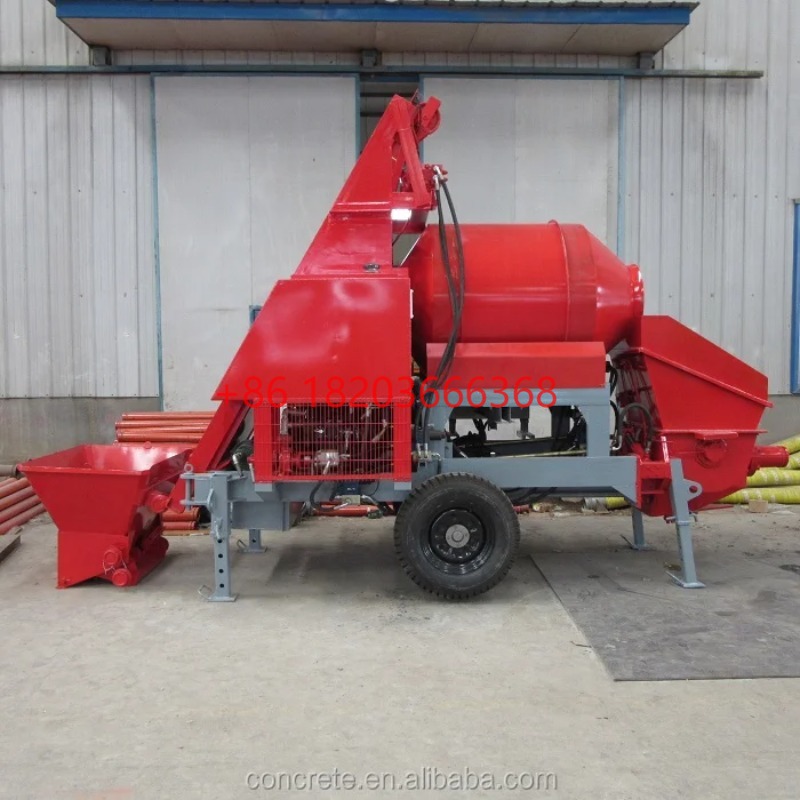 Dostosowywana mobilna betonark – Concrete Mixer Machine recenzja i cena