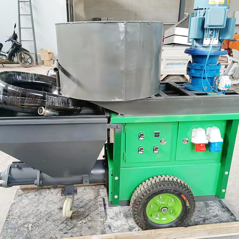 Mini pompa do betonu z mieszal – Concrete Mixer Machine recenzja i cena