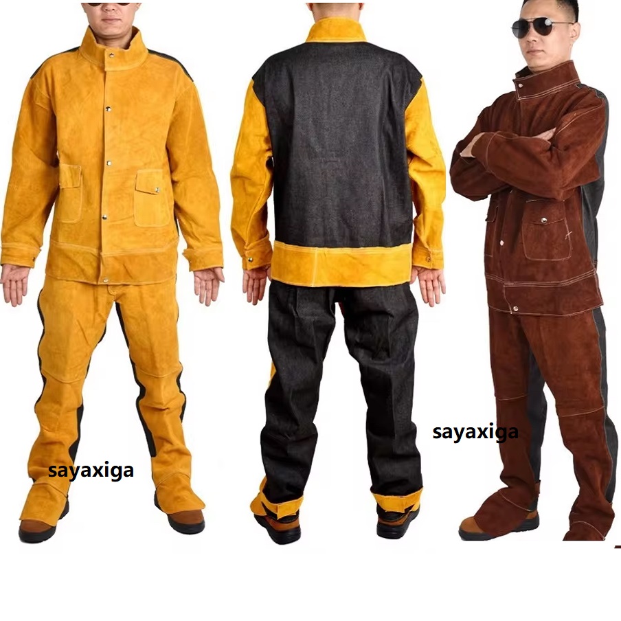 Wytrzymałe skórzane kombinezon – Heavy Equipment Welder recenzja i cena