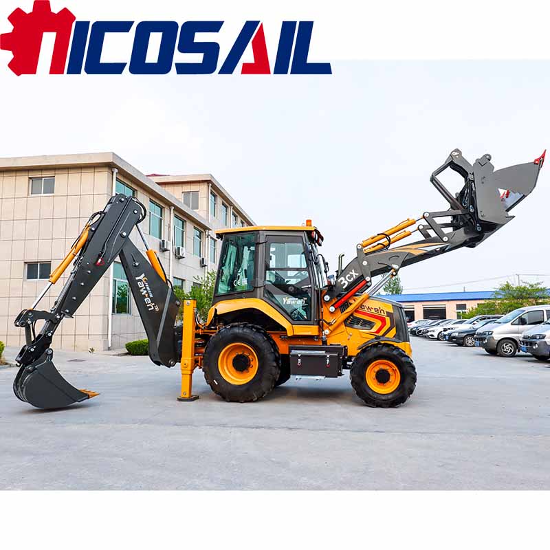 Dostosowany nowy koparko-ładow – Tractor Backhoe recenzja i cena