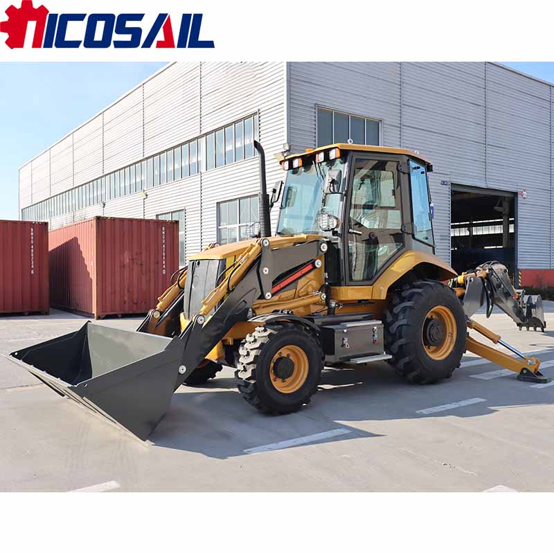Dostosowany nowy koparko-ładow – Tractor Backhoe recenzja i cena