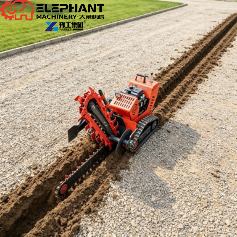 Koparka gniazdowa z napędem gą – Heavy Equipment Trencher recenzja i cena