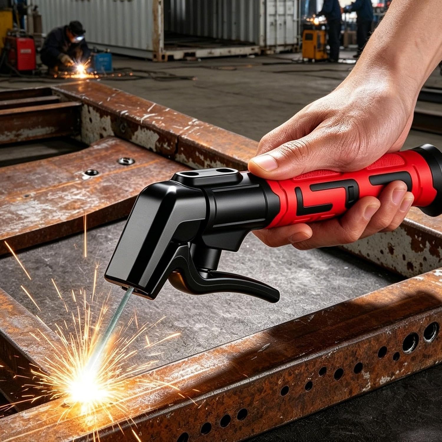 Uchwyt elektrod spawalniczych  – Heavy Equipment Welder recenzja i cena