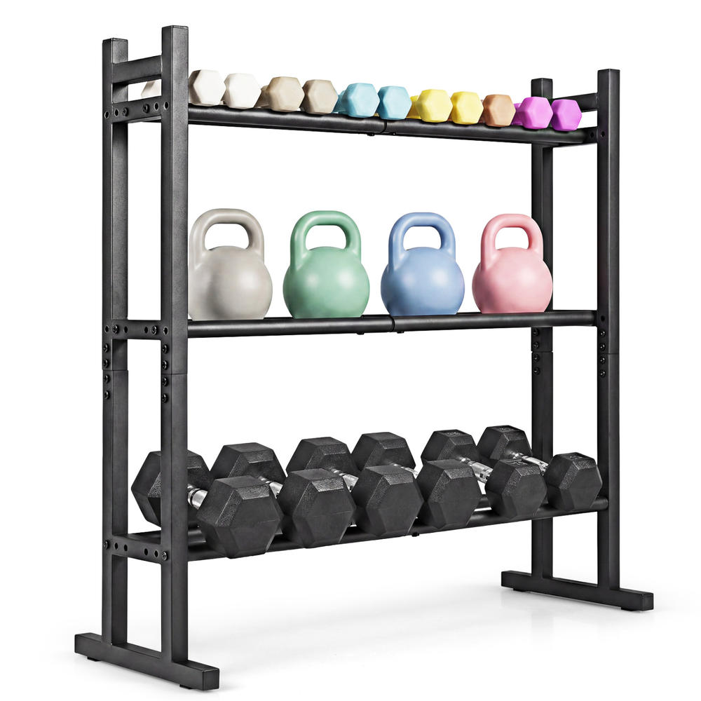 Wytrzymały 3-poziomowy stojak  – Heavy Equipment Gym recenzja i cena