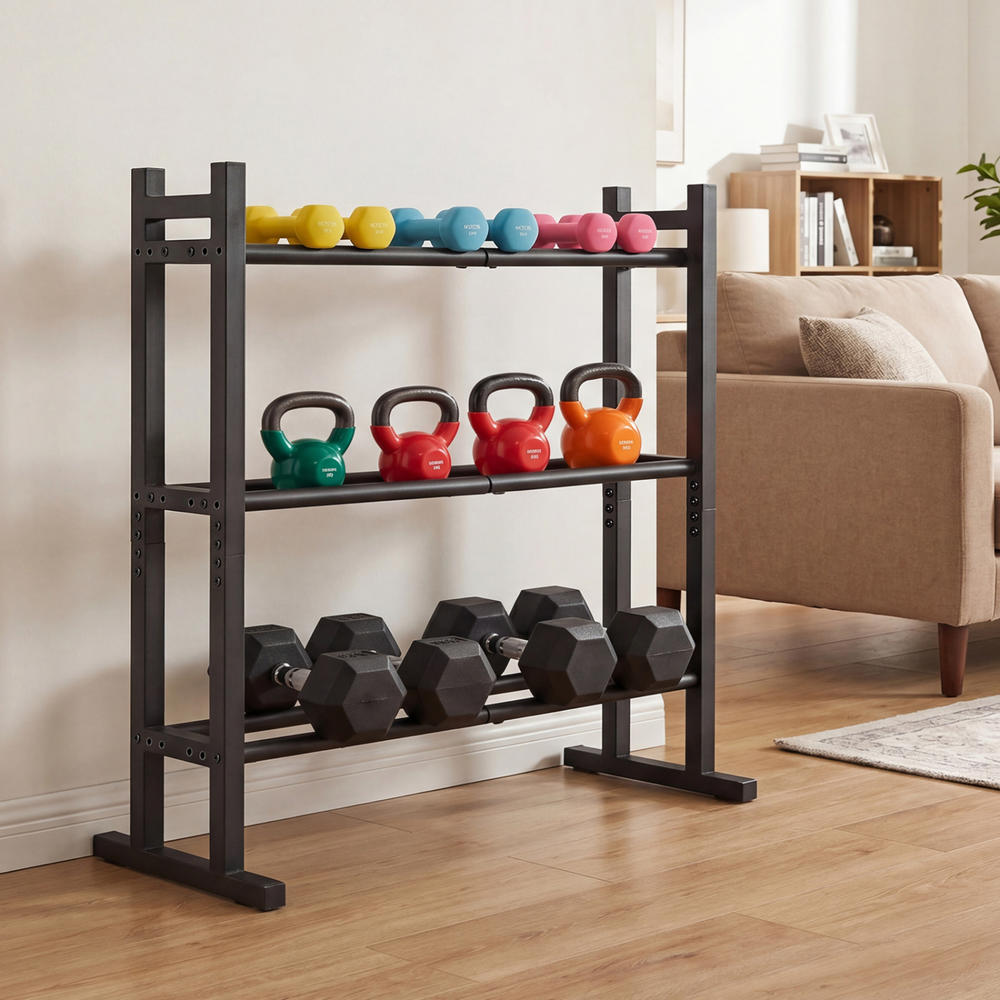 Wytrzymały 3-poziomowy stojak  – Heavy Equipment Gym recenzja i cena
