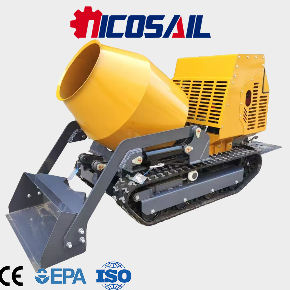 Mini betoniarka z wywrotką, ko – Concrete Mixer Machine recenzja i cena