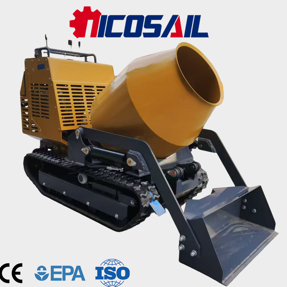 Mini betoniarka z wywrotką, ko – Concrete Mixer Machine recenzja i cena