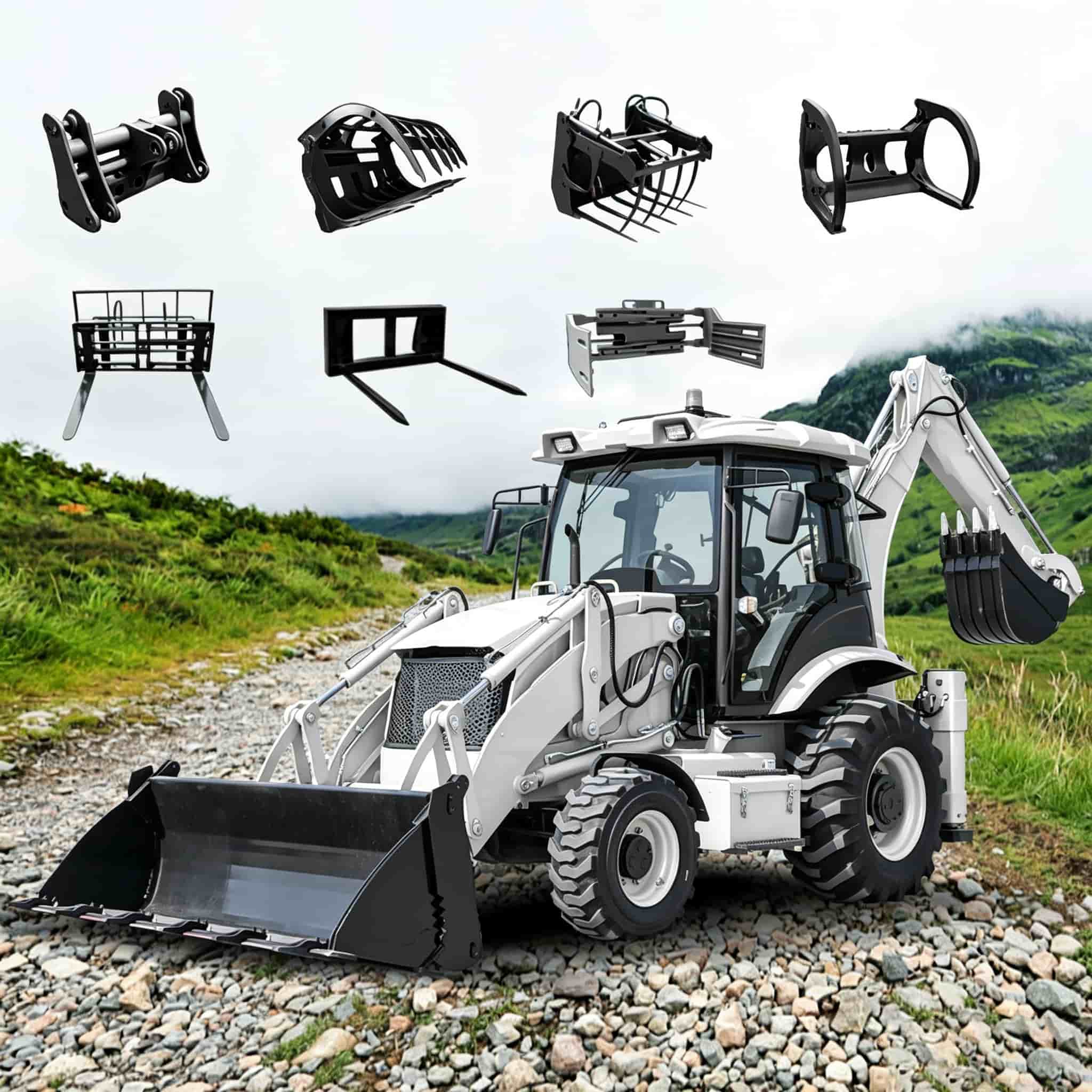 Ładowarko-kształtarka z certyf – Tractor Backhoe recenzja i cena