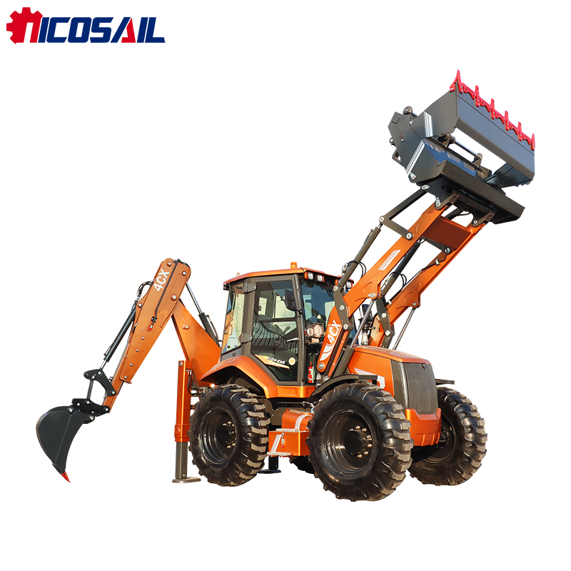 Mini traktory do maszyn budowl – Tractor Backhoe recenzja i cena