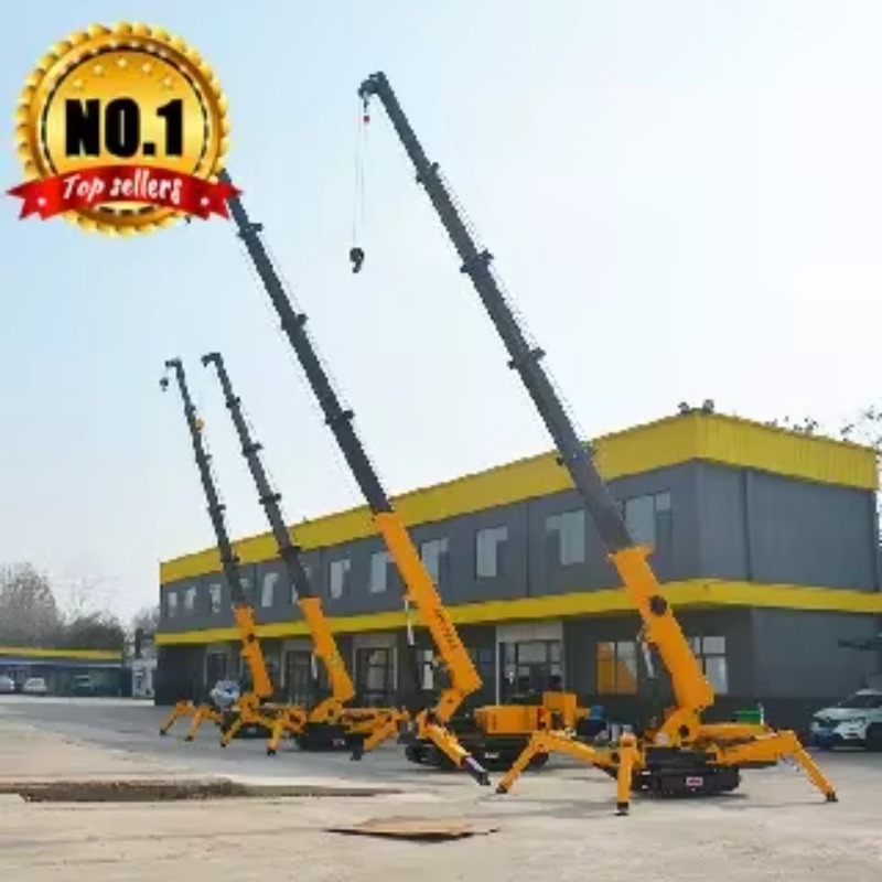 Dźwig pająk hydrauliczny 8T, w – Heavy Equipment Handling recenzja i cena